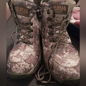 Redhead Army Boots. Size 10